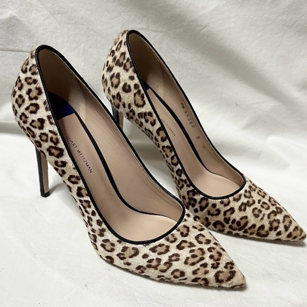 Stuart Weitzman Animal Print Heels